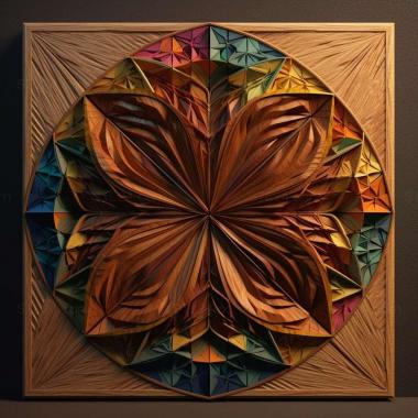 Patterns and decorations stl prismatic 3 3d model